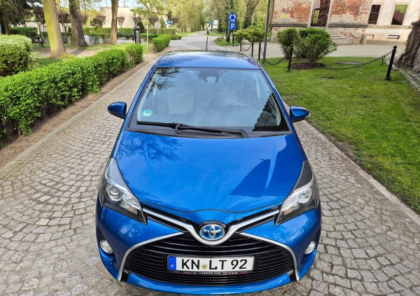 Toyota Yaris cena 45900 przebieg: 126750, rok produkcji 2015 z Wrocław małe 379